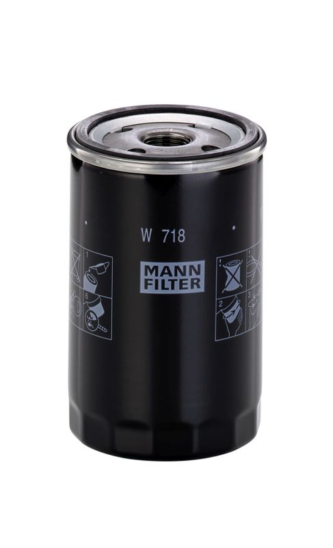 Filtr oleju MANN-FILTER W718