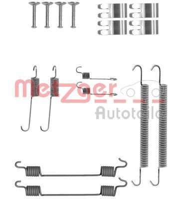 Zestaw akcesoriów, szczęki hamulcowe METZGER 105-0029