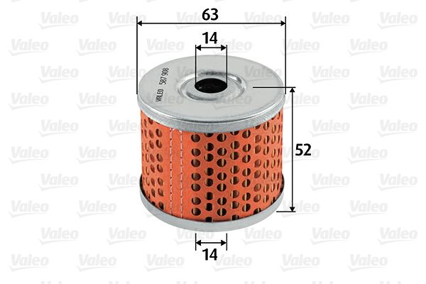 Filtr paliwa VALEO 587908