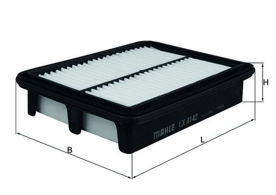 Filtr powietrza MAHLE LX4142