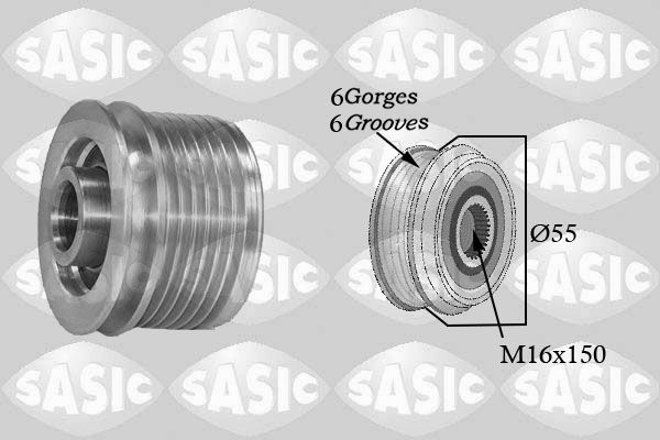 Alternator - sprzęgło jednokierunkowe SASIC 1674001