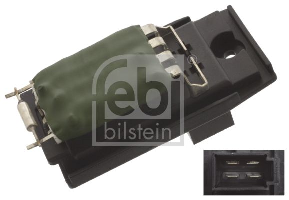 Opornik, wentylator wewnętrzny FEBI BILSTEIN 45415