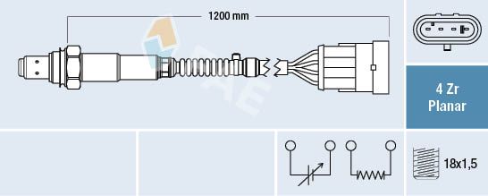 Sonda lambda FAE 77226
