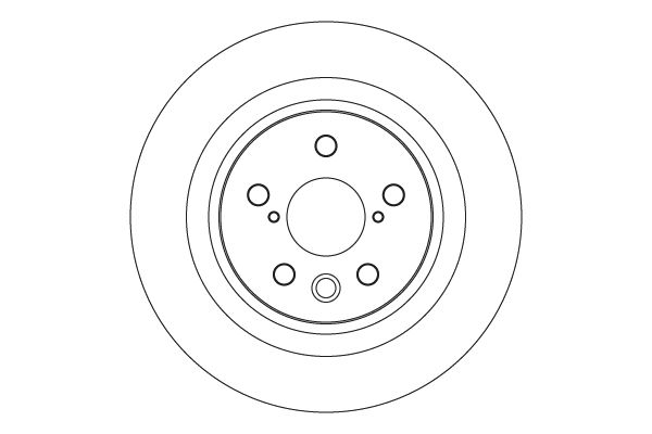 Tarcza hamulcowa TRW DF3978