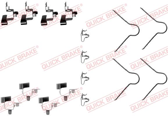 Zestaw akcesoriów, klocki hamulcowe QUICK BRAKE 109-1130