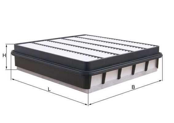 Filtr powietrza KNECHT LX 5055
