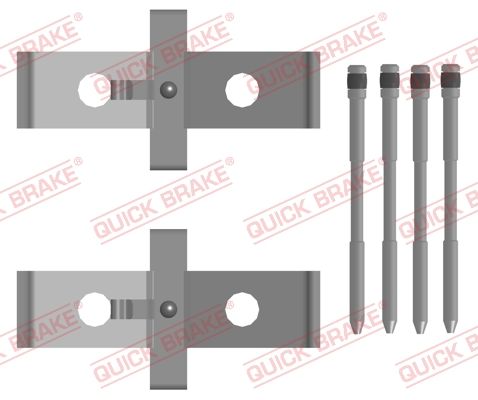 Zestaw akcesoriów, klocki hamulcowe QUICK BRAKE 109-0136