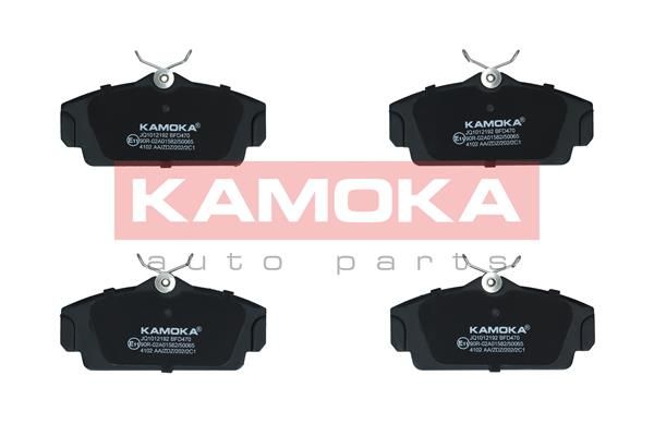 Zestaw klocków hamulcowych, hamulce tarczowe KAMOKA JQ1012192