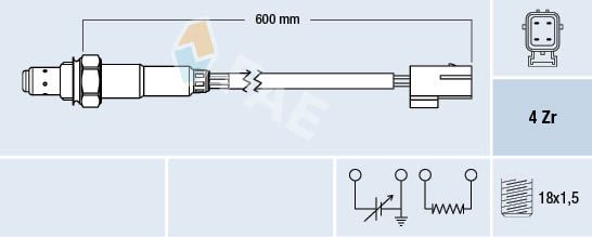 Sonda lambda FAE 77179