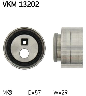 Rolka napinacza, pasek rozrządu SKF vkm 13202