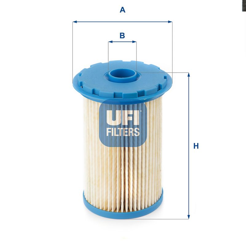 Filtr paliwa UFI 26.696.00