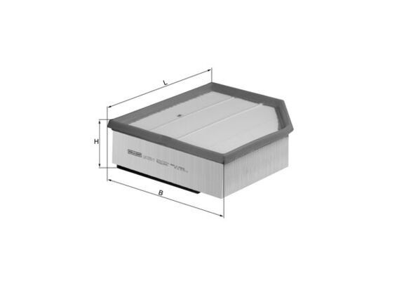 Filtr powietrza KNECHT LX 1289/1