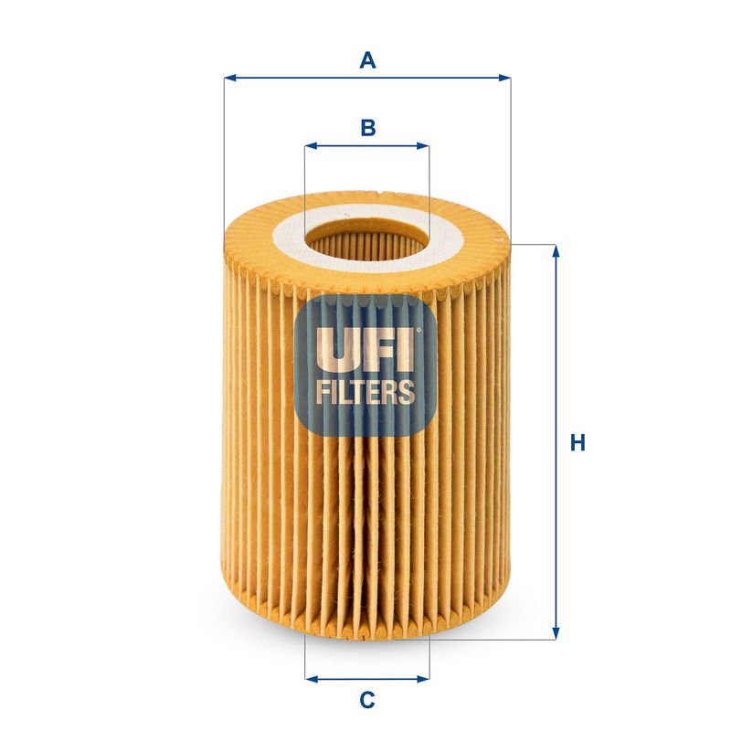 Filtr oleju UFI 25.027.00