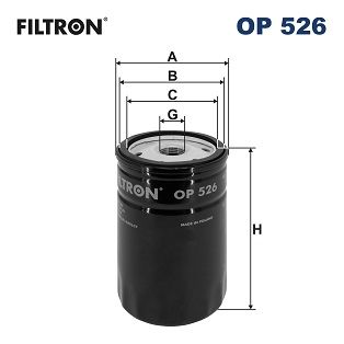 Filtr oleju FILTRON op 526
