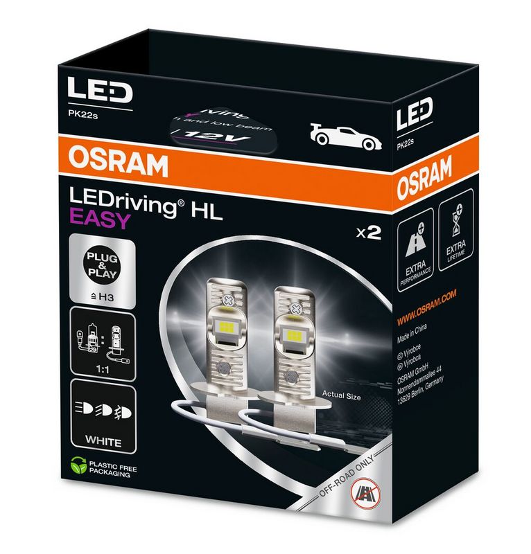 Żarówka, reflektor dalekosiężny OSRAM 64151DWESY-2HB