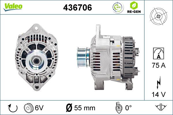 Alternator VALEO 436706