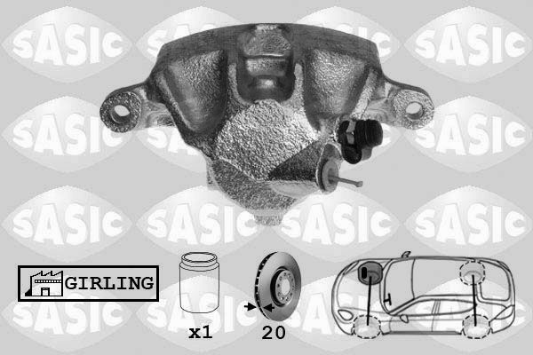 Zacisk hamulca SASIC SCA0049
