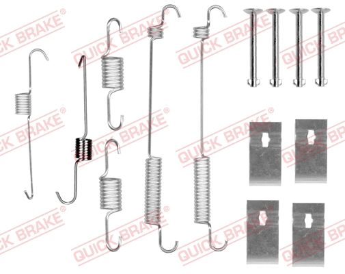 Zestaw akcesoriów, szczęki hamulcowe QUICK BRAKE 105-0846
