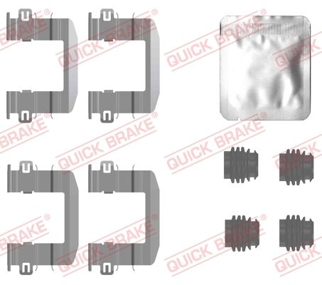 Zestaw akcesoriów, klocki hamulcowe QUICK BRAKE 109-0132