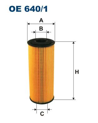 Filtr oleju FILTRON oe 640/1