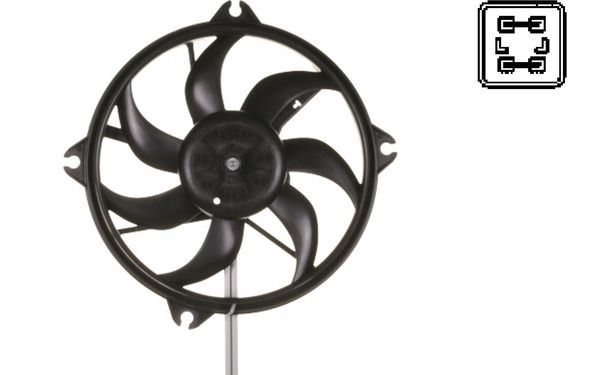 Wentylator, chłodzenie silnika MAHLE cff 329 000s