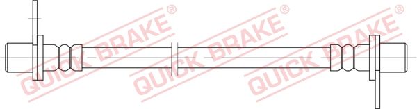 Przewód hamulcowy elastyczny QUICK BRAKE 25.087