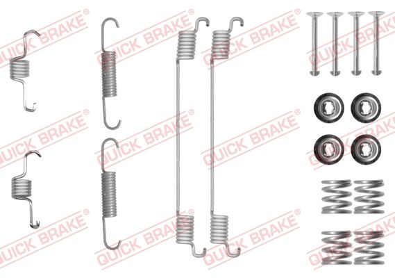 Zestaw akcesoriów, szczęki hamulcowe QUICK BRAKE 105-0889