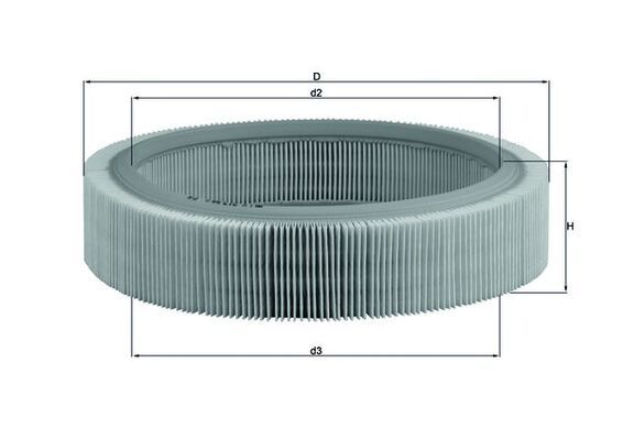 Filtr powietrza KNECHT LX 317