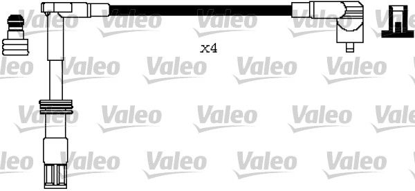 Zestaw przewodów zapłonowych VALEO 346184