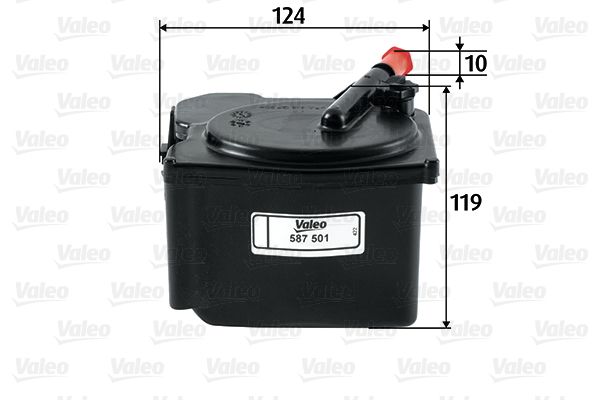 Filtr paliwa VALEO 587501