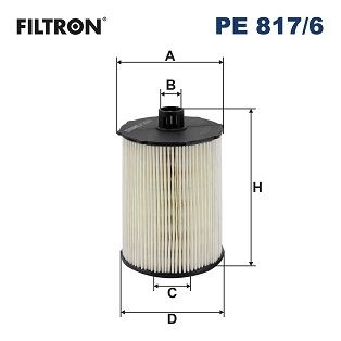 Filtr paliwa FILTRON PE817/6