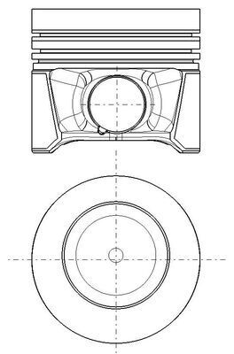 Tłok MAHLE 028PI00179000