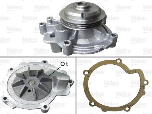 Pompa wody, chłodzenie silnika VALEO 506596