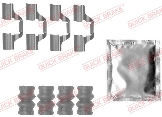 Zestaw akcesoriów, klocki hamulcowe QUICK BRAKE 109-1827