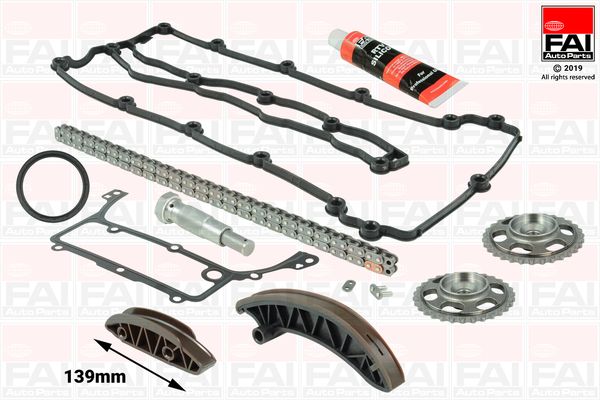 Zestaw łańcucha rozrządu FAI AutoParts tck227