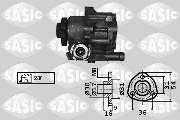 Pompa hydrauliczna, układ kierowniczy SASIC 7076010