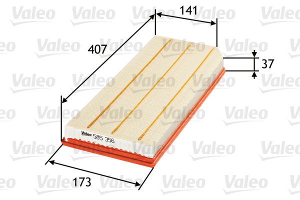Filtr powietrza VALEO 585356