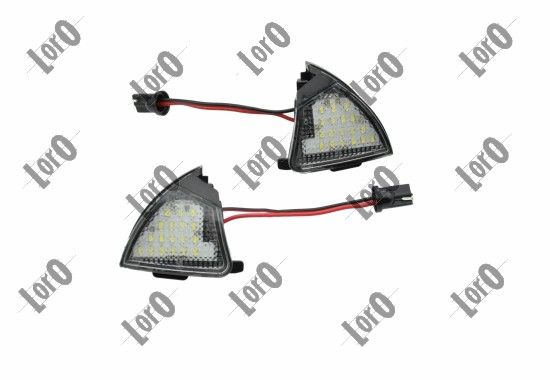 Oświetlenie podłoża wokół samochodu, lusterko zewnętrzne ABAKUS l53-420-0002led