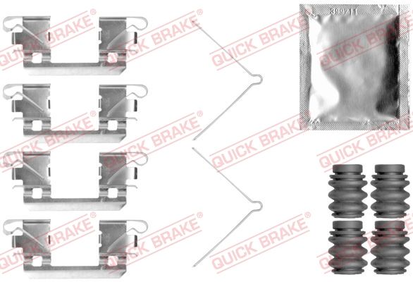 Zestaw akcesoriów, klocki hamulcowe QUICK BRAKE 109-0113