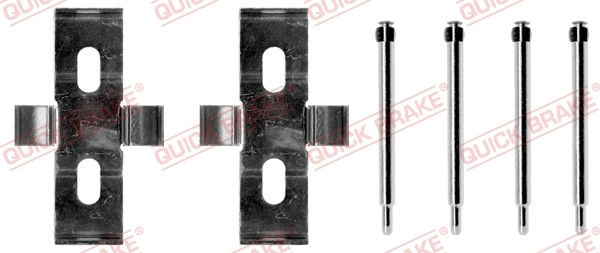 Zestaw akcesoriów, klocki hamulcowe QUICK BRAKE 109-1007