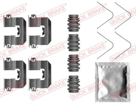 Zestaw akcesoriów, klocki hamulcowe QUICK BRAKE 109-0058