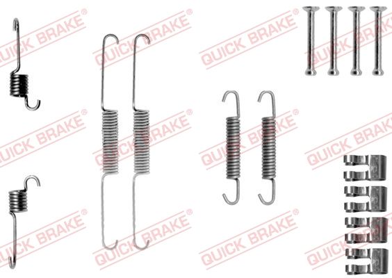 Zestaw akcesoriów, szczęki hamulcowe QUICK BRAKE 105-0763