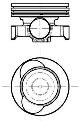 Tłok MAHLE 021PI00118100