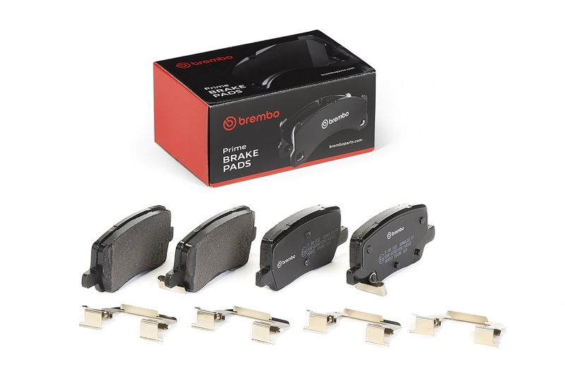 Zestaw klocków hamulcowych, hamulce tarczowe BREMBO P 09 032