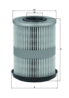 Filtr powietrza MAHLE LX293
