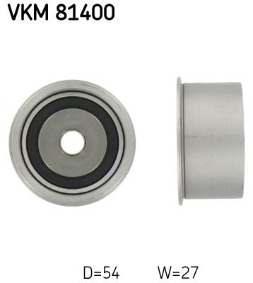 rolka kierunkowa / prowadząca, pasek rozrządu SKF VKM 81400