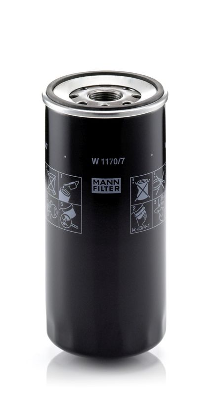 Filtr oleju MANN-FILTER w 1170/7