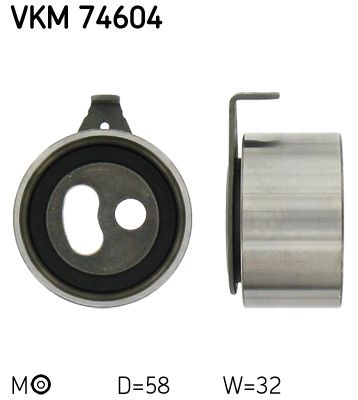 Rolka napinacza, pasek rozrządu SKF VKM 74604