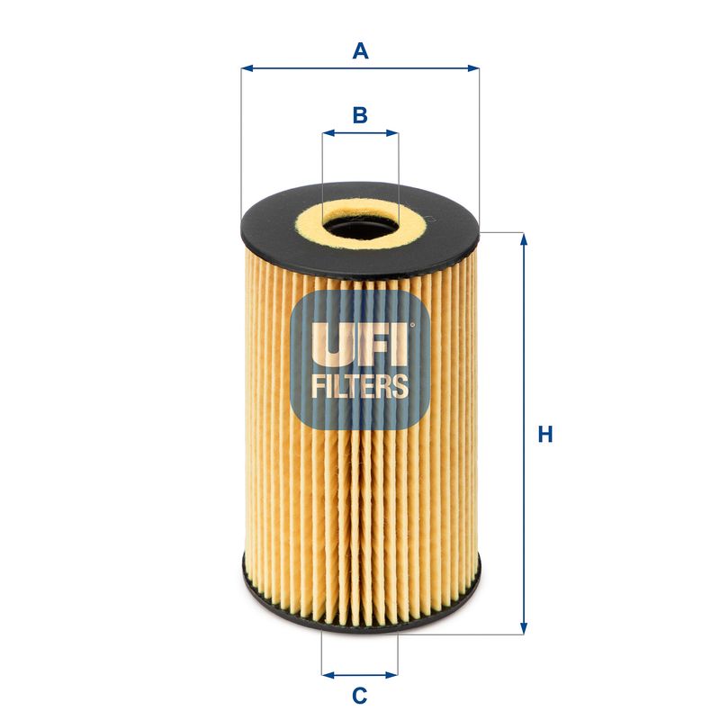 Filtr oleju UFI 25.106.00