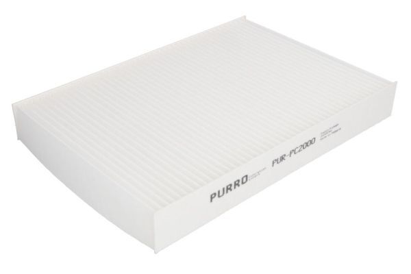 Filtr, wentylacja przestrzeni pasażerskiej PURRO PUR-PC2000